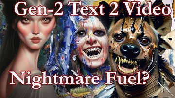 GEN-2 Text to Video AI Nightmare Fuel: A Visual Journey into the Abyss