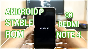 How To Install Android 9.0 Aosp Rom On Redmi Note 4 | Stable | Tutorial
