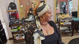 Satin Long Headband Scarf