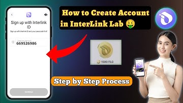 Interlink Network Sign Up Guide | How to Create Account & ID Passcode Step by Step #interlink