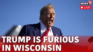 Donald Trump LIVE | Trump On Economy, Immigration At Waukesha | Trump's Bid To Win Back Wisconsin