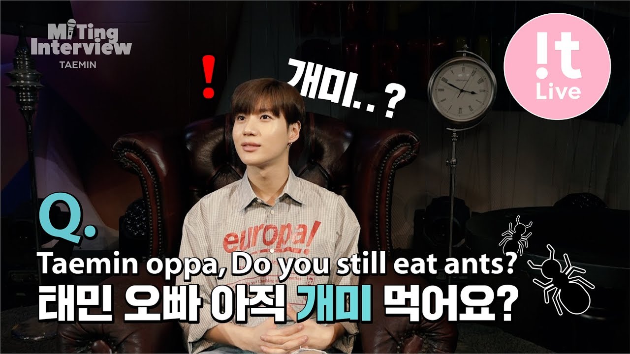 MiTing Interview_ TAEMIN 태민 : ★ TAEMIN ★ BIRTHDAY PARTY
