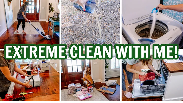 EXTREME CLEAN WITH ME | EXTREME CLEANING MOTIVATIO...