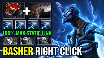 WTF Abyssal Blade + Mask of Madness Basher Right Click 100% Unlimited Eye of Storm Razor Dota 2