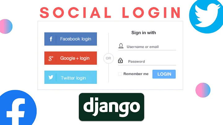 How to Add Social Login to Django - Facebook