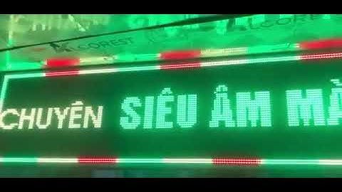 Thi công biển quảng cáo Led vẫy tại Quảng cáo AFC Phú Quốc