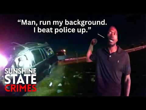 Florida Man with Kids and Pregnant Wife in Car Gets Angry at Drunk Driver for Causing Crash