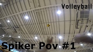 GoPro Volleyball#1 || Opposite Spiker POV