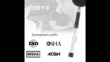 Sound Level Meter | SV 971A | Class 1 | SVANTEK #svantek #sound #noise #soundlevelmeter