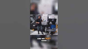 DIY Part Catcher #piersonworkholding #cnc #lathe #lightsout #automation #machining