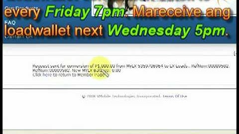 How To Convert MyLX Earnings To LX Loadwallet