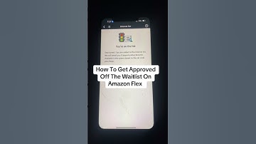 How to get approve off the amazon flex waitlist #waitlist #waitinglist #amazonflex #amazonflexdriver