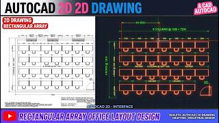 RECTANGULAR ARRAY IN AUTOCAD TAMIL|| 2D & 3D ||BEGINNER TO EXPERT | 100% PRACTICAL