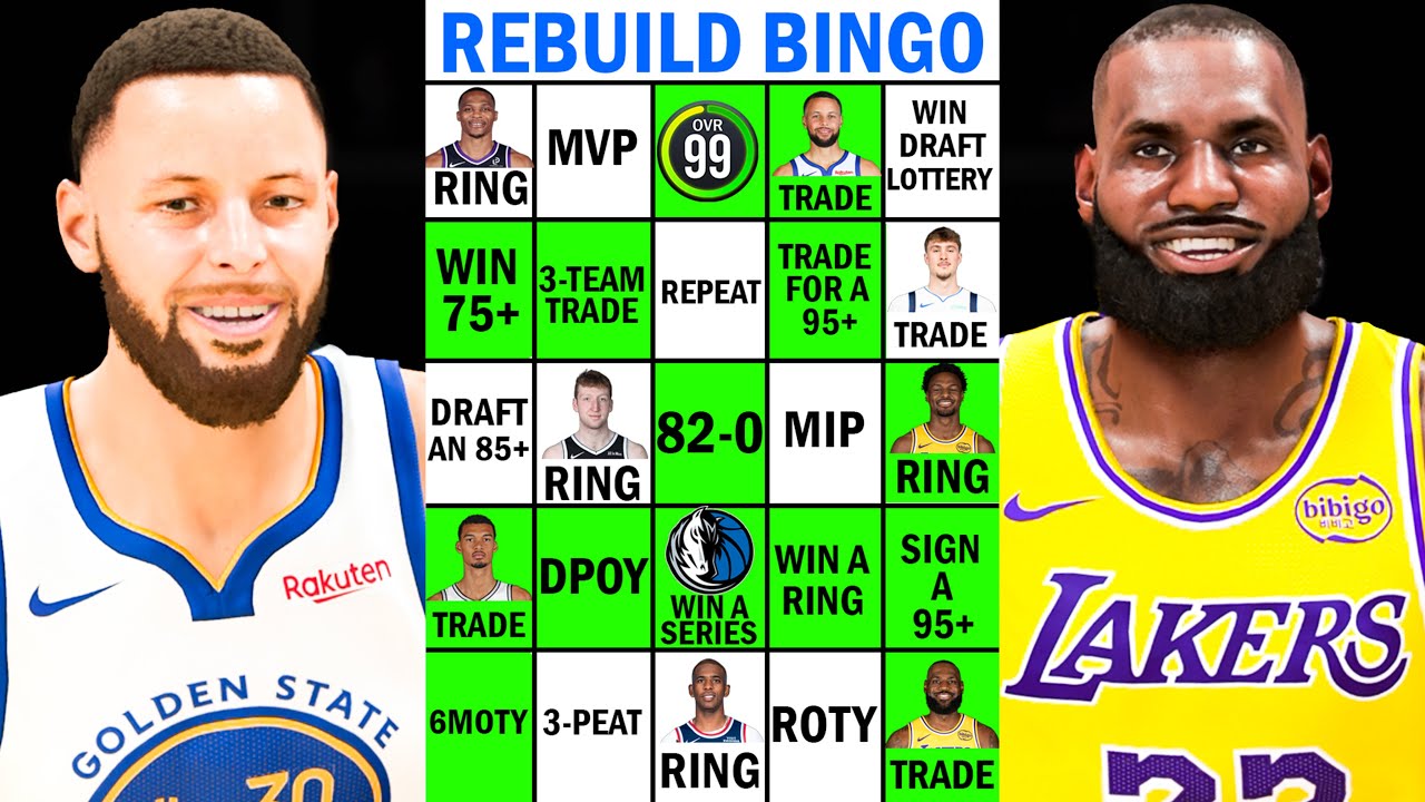 I Played Rebuilding Bingo