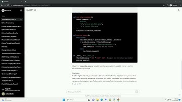 Cannot allocate memory with tshark in Python