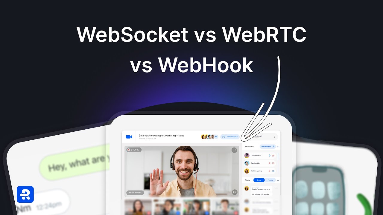 How Real-Time Apps Actually Work (WebSockets vs WebRTC vs WebHooks ...