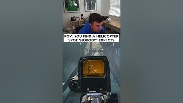 Nobody ever expects you to land on the helicopter #dmz #warzone #cross2crown #callofduty #cod