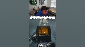 Nobody ever expects you to land on the helicopter #dmz #warzone #cross2crown #callofduty #cod