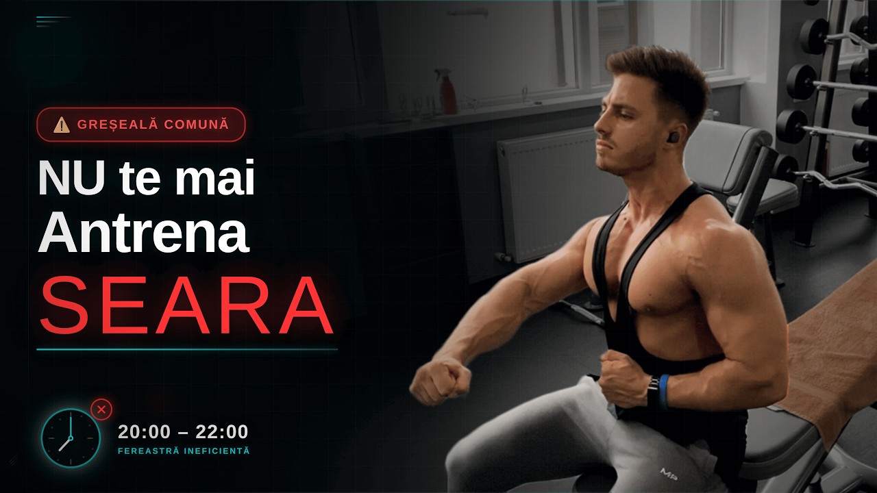 La ce oră să te antrenezi? - Creștere MAXIMĂ