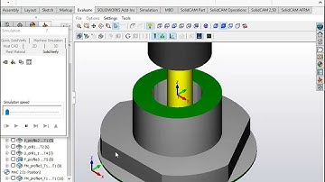 SOLID CAM 2.5 D MILL