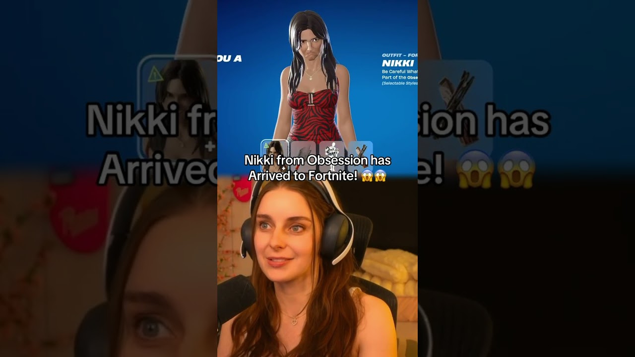 Famous OBSESSION Nikki Has Come to FORTNITE