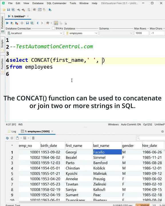 How do you concatenate or join multiple strings in SQL? SQL Queries ...