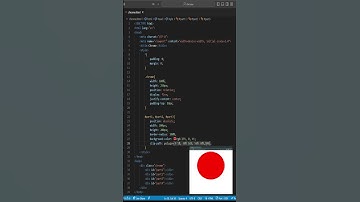 Create A Logo "Chrome Browser" using HTML and CSS | SHORTS VIDEO