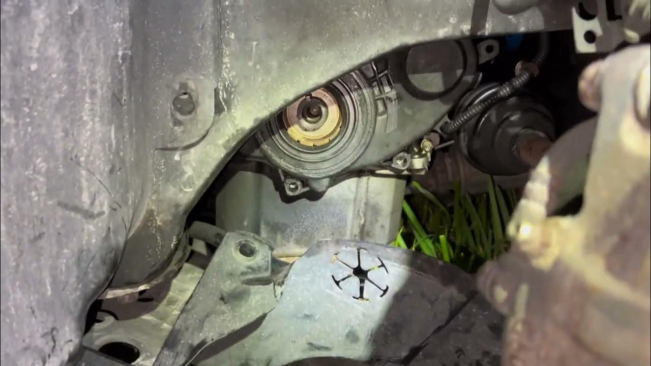 01 Honda prelude crankshaft sensor replacement - YouTube