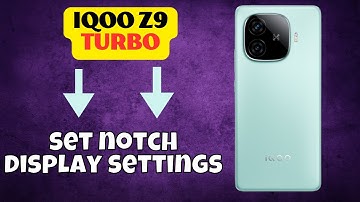 Show or Hide Notch Display Cutout iqoo Z9 Turbo || How to set notch display settings | Notch display