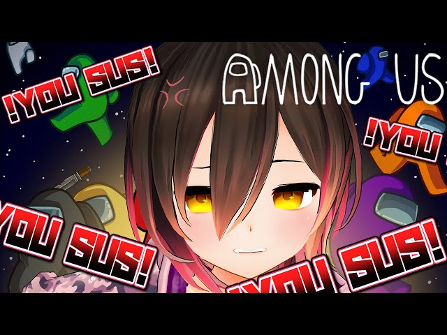 【 Among Us 】参加型！Let's goooo!!YOU SUS!!!!!【ホロライブ/ロボ子さん】のサムネイル