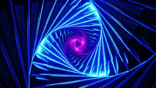 4K Animation. VJ Loop. Flight Through a Neon Triangle Tunnel. Infinitely looped animation by Motion Background for VJ 3,134 views 9 days ago 2 hours