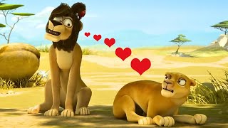Leon Romance - The King and His Queen πΎ Leon's Crazy Monets | Animated Shows