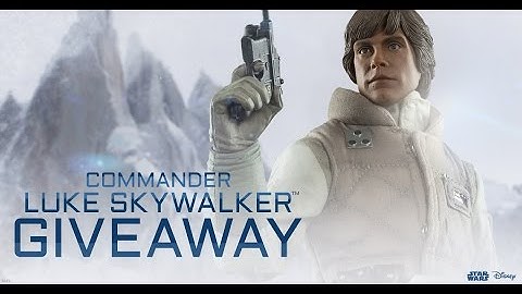 Star Wars Luke Skywalker Hoth Giveaway - WINNER SELECTED