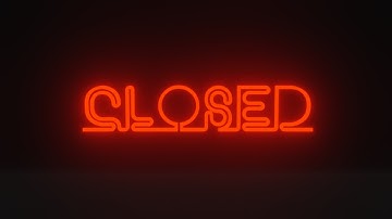 Neon Text  Zoom In Animation| Day 203 of Blender