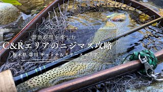 禁漁期間を楽しむ C&amp;Rエリアのニジマス攻略 in栃木県箒川キャッチ＆リリースエリア