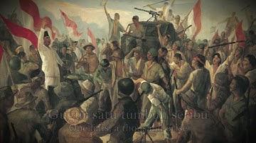 "Gugur Bunga" - Indonesia Patriotic song