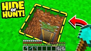 we uncovered a SECRET Minecraft stairs DEEP underground! - Hide Or Hunt #2