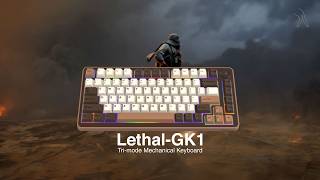 QuikFINGERS Lethal-GK1 Wireless Mechanical Gaming Keyboard | Lethal Moves. Ruthless Wins.