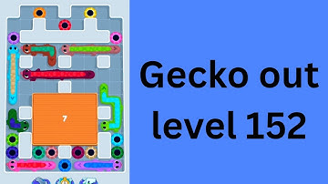 Gecko out level 152 hard level Walkthrough Solution 