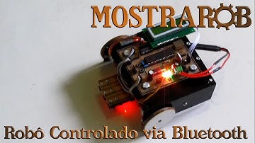 Robô Controlado via Bluetooth Conectado ao Celular (Lucas)