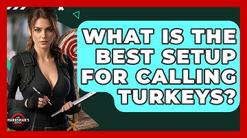 What Is The Best Setup For Calling Turkeys? - The Marksman