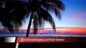 Sonnenuntergang auf Koh Samui
