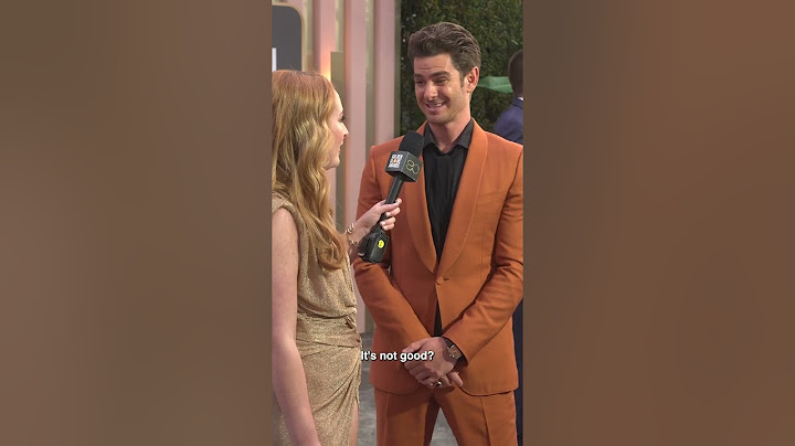 Amelia Dimoldenberg 💕 and Andrew Garfield's red carpet chemistry at the #GoldenGlobes