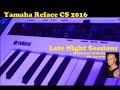 Yamaha reface cs 2016 late night sessions cs80 synthesizer rik marston