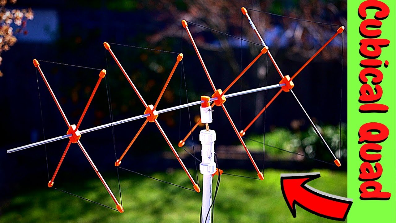 Cubical Quad Antenna, is this the best directional antenna? YouTube