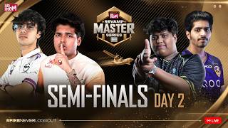 Revamp Master Series Semi-Finals Day 2 | BGMI Live | iQOO...
