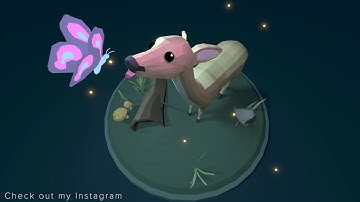 Blender Timelapse: Lowpoly Doe | Gravedrinker