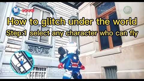 How to glitch out of the map in lego marvel Super Heroes