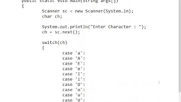 [2020] - Programming in JAVA - Switch Case part2 Practice