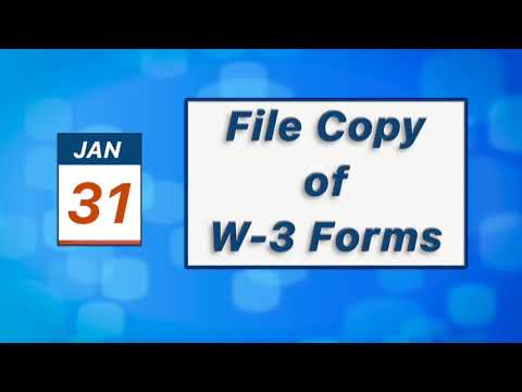W-2s, W-3s, 1099-NEC, Information Returns Due Date: January 31